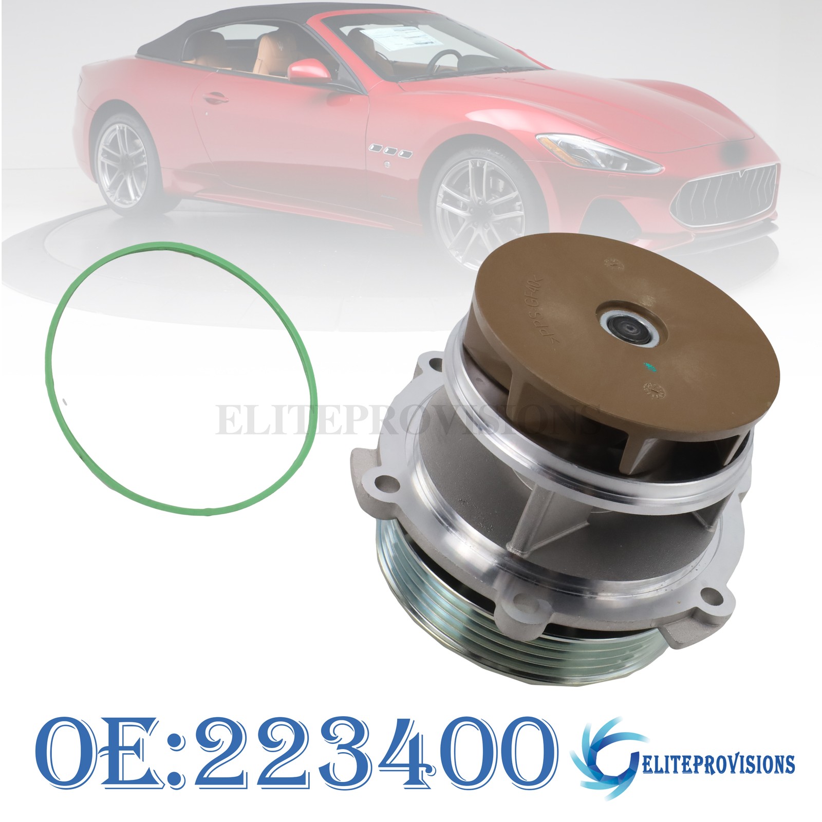 Maserati Quattroporte 2010-2019 Water pump with housing P/N 223400