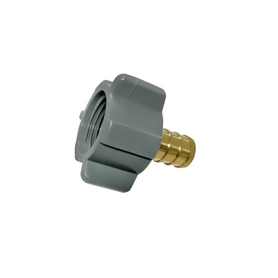 100 Pack XFITTING 1/2'' Pex B X 1/2'' Female NPT Swivel Adapter, Lead Free Brass