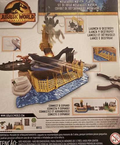 Jurassic World Dominion Minis - Giganotosaurus Rampage/ Mosasurus Mayhem-Both! - Picture 7 of 7