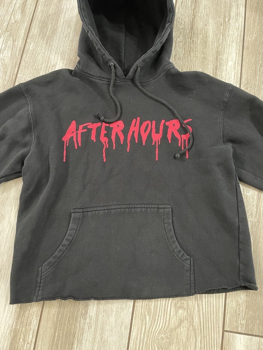 パーカー・フーディ The Weeknd x Vlone What Happens After Hours Pullover Hood Vlone X The Weekend Hoodie After Hours Merch Mens Size Large