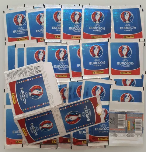 Panini EURO 2016 France 50 bustine sigillate perfette !!