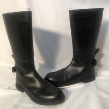 Geox J8449A Girls Italian Patent Leather Boots US sz 5, IT/EU sz 35. Girls shoes