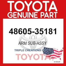 Genuine Toyota Arm Sub-Assy 48605-35181 OEM