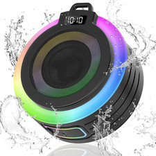 Bluetooth Shower Speaker, Portable Bluetooth Speaker Stereo Sound with Suction C