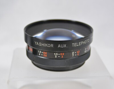 Set Of Yashica Yashikor AUX Lenses: Wide Angle 1:4 Y112