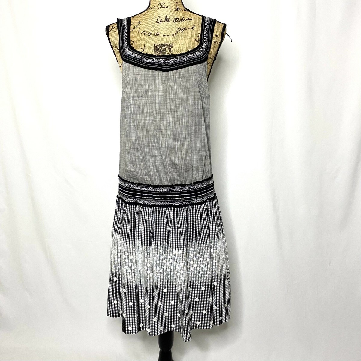 VIVIENNE TAMドレス PATCHWORK WEAVE PRINT STRETCH NET ドレス｜VIVIENNE TAM