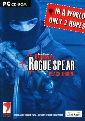 Tom Clancy's - Rainbow Six ROGUE SPEAR Black Thorn PC CD-ROM - NEW