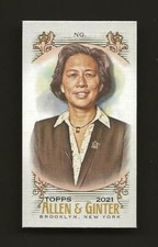 2021 Topps Allen & Ginter Mini Kim Ng #226  A & G Back - Marlins
