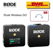 Rode Wireless GO Compact Digital Wireless Microphone 2.4GHz for DSLR Phone 1x