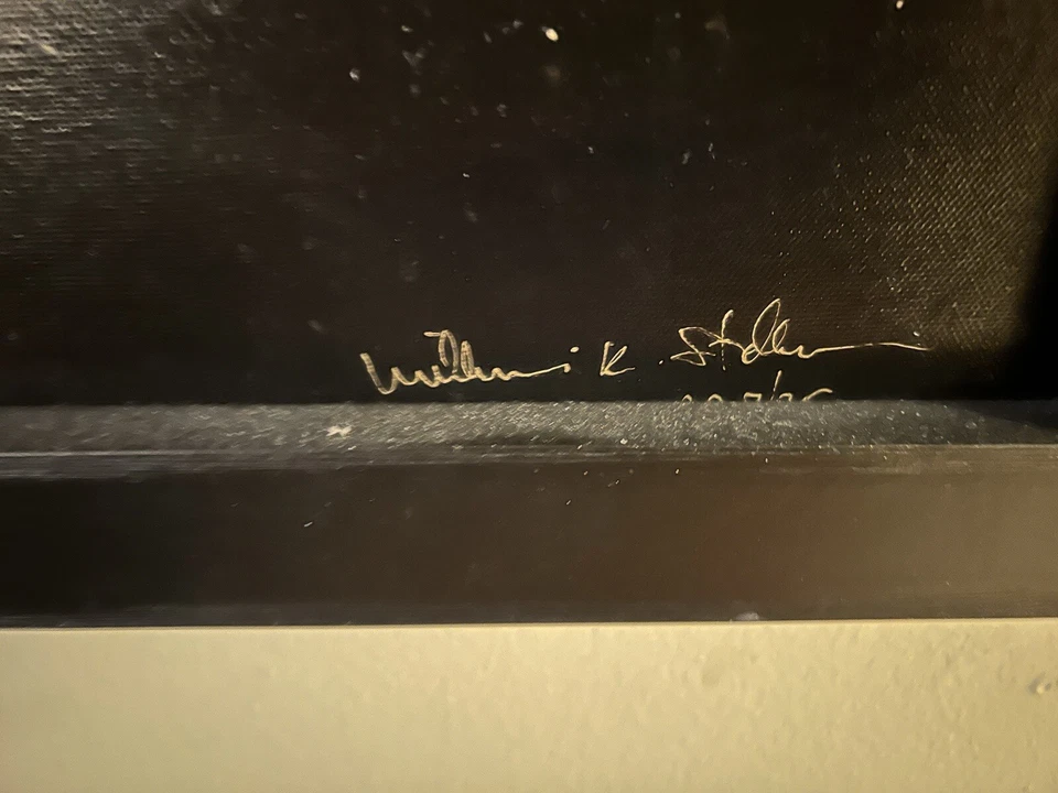 John Lennon On Canvas By William Stidham, Sacred Heart Series Signed - Image 2 of 2