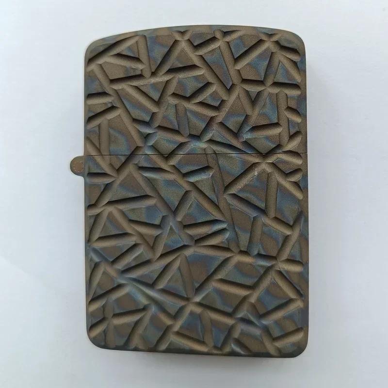 Case Square Box, Thick Shell, Large Hinge, For Zippo