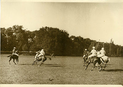 ''MATCH de POLO à BAGATELLE 1931'' Photo originale G. DEVRED / Agce ROL