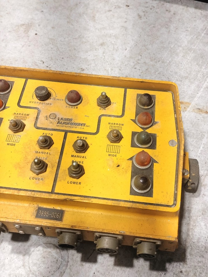 4024101 Laser Alignment Machine Control Box Controller Laser Backhoe