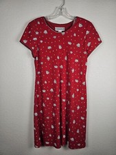 Vintage Jessica Howard Dress Size 16 Red Tea Party Design