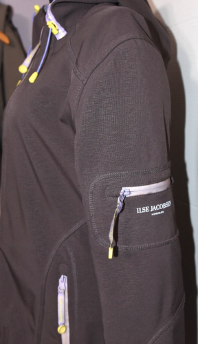 Impermeabile softshell Ilse Jacobsen taglia 40 UK12 US10 - Foto 3 di 9