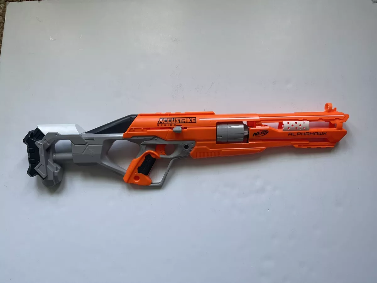 AlphaHawk (NERF N-Strike Elite Accustrike revolver dart sniper rifle)