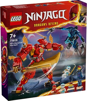 LEGO Ninjago Kai's Elemental Fire Mech 71808 | eBay