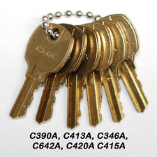 6 CompX Key Set ~ C390A, C413A, C346A, C642A, C420A, C415A