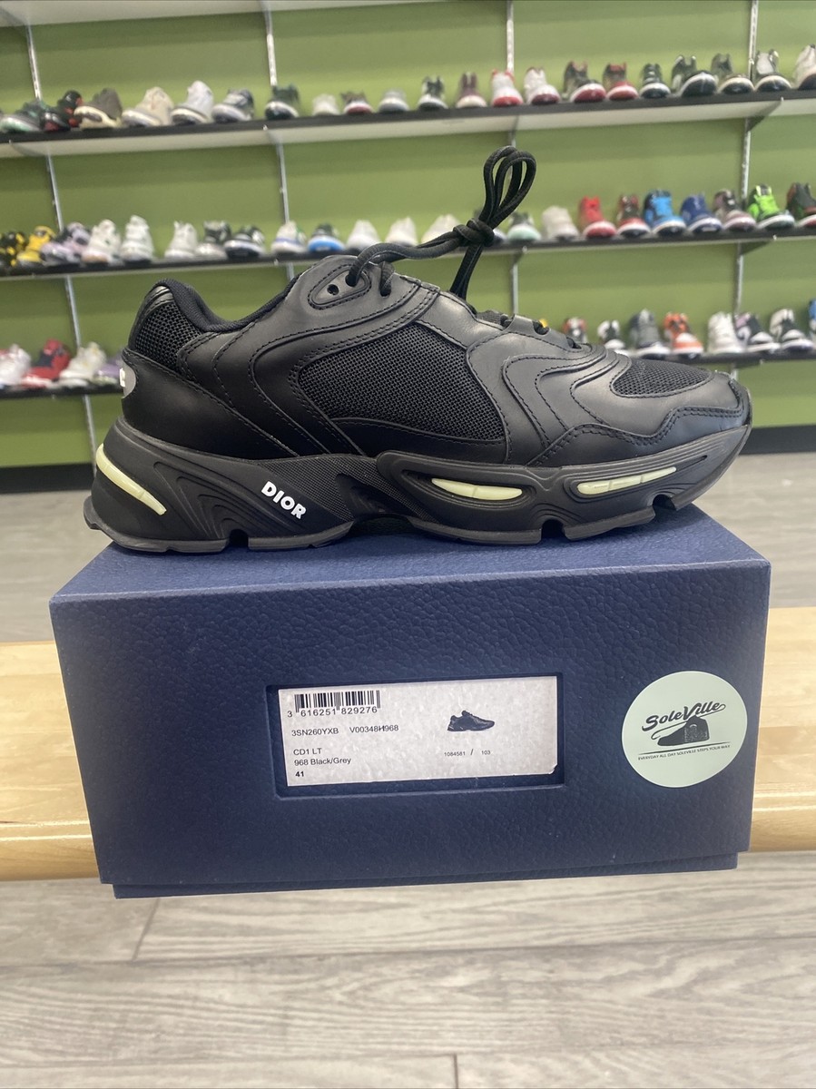 Christian Dior CD1 スニーカー 41(約26.5㎝）イタリア製 Size 41 Euro - Dior CD1 Black Pre Owned | eBay