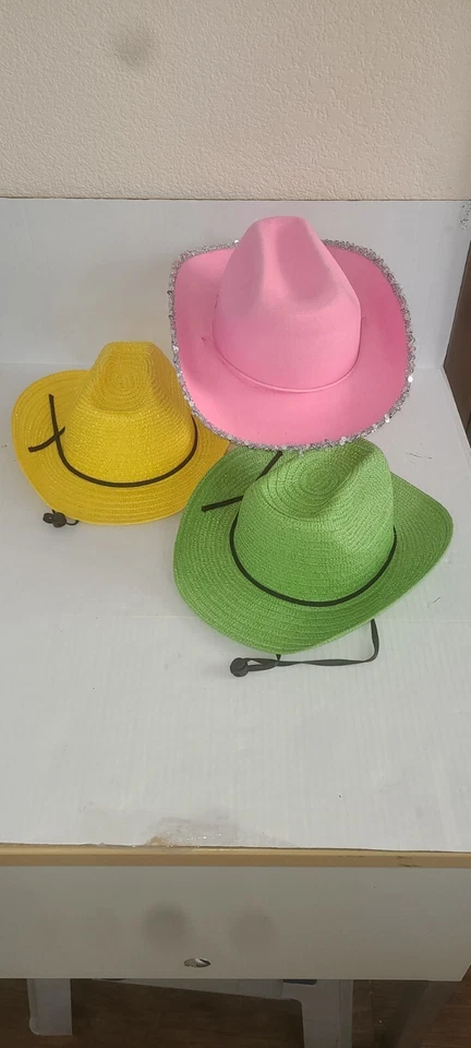Sombreros de Fiesta Occidental Gorras Disfraz Bar Salto Fraternidad Hermandad Fiestas Temáticas Foto 4 de 4