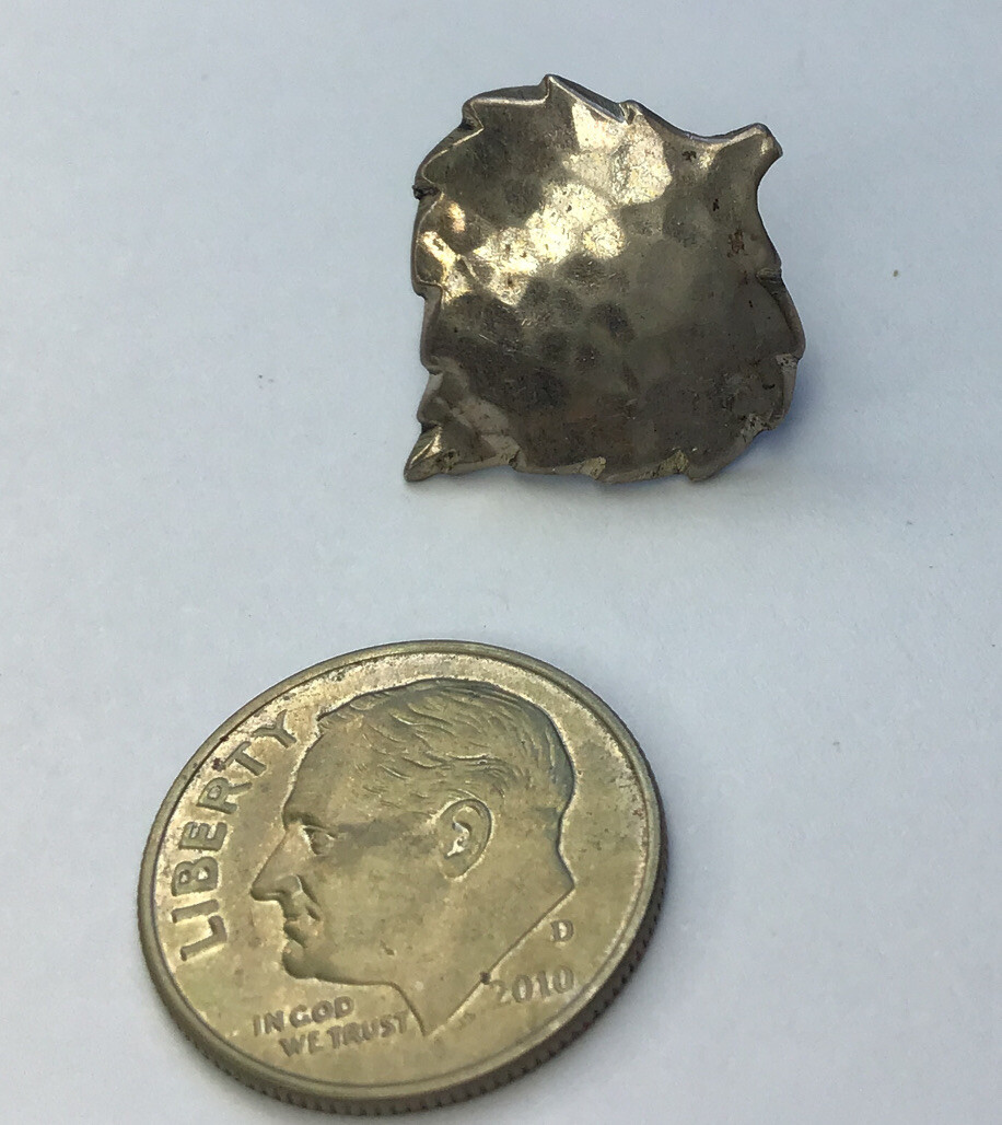 Vintage Small Sterling Leaf Pin/Tie Pin eBay