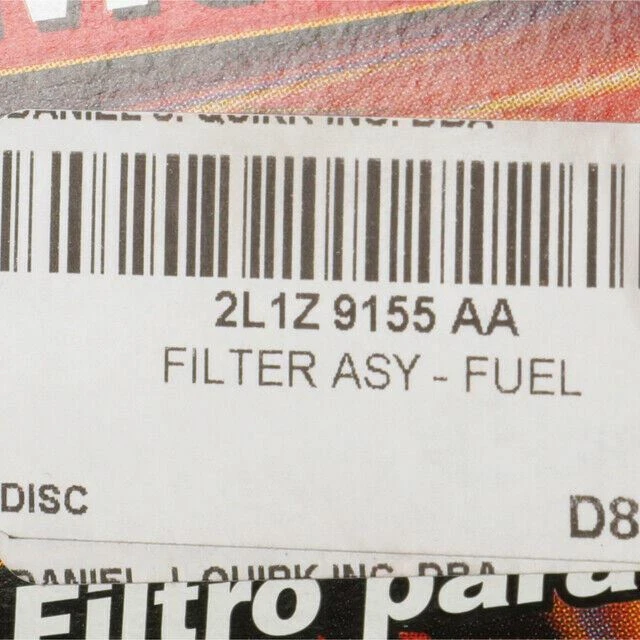 Filtro de combustible Ford Expedition 2003-2004 original OEM NUEVO 2L1Z9155AA Foto 2 de 4
