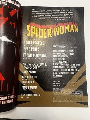Spider-Woman #1 (2020 Marvel Comics) variante Kaare Andrews 1:25 - Imagen 10 de 10
