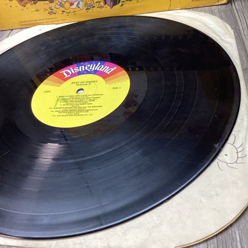 The Best Of Disney Volume Two Vinyl, LP 1978 Disneyland – 2503 - Picture 21 of 24