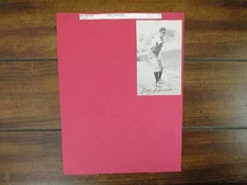 BILL HARMAN(Died in 2007)Signed 3 X 5 Black/White Photo w/8 x 11 Display w/Stats