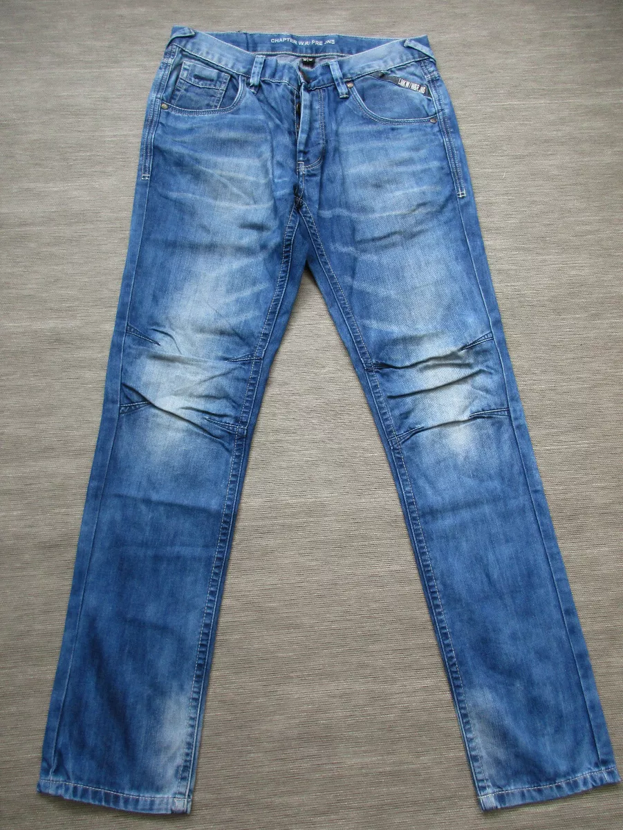 Blue hotsell rough jeans