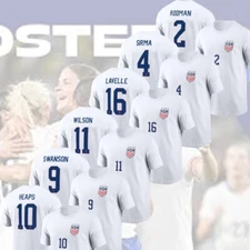 NEW -  Wilson, Rodman, Girma, Heaps, Swanson, Lavelle 2025 US Women Soccer Team