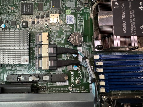 Servidor Supermicro 1U 8 bahías 2,5" SFF 113-7 Xeon ORO 6126 2,6 GHz X11DDW-L 2x PSU - Imagen 16 de 24