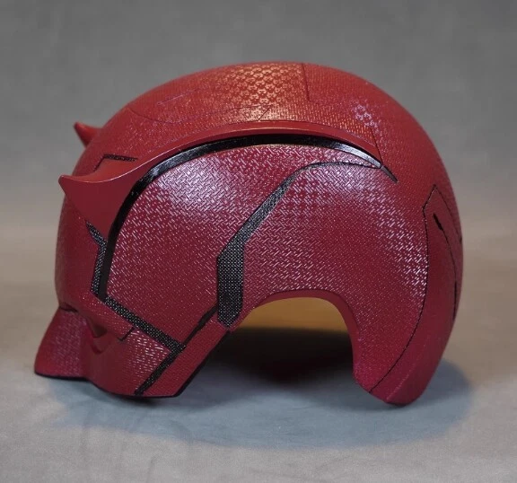 Spiderman 3 Daredevil Helmet Resin 1:1 Replicas Mask Adult Cosplay Props  - Image 3 of 4