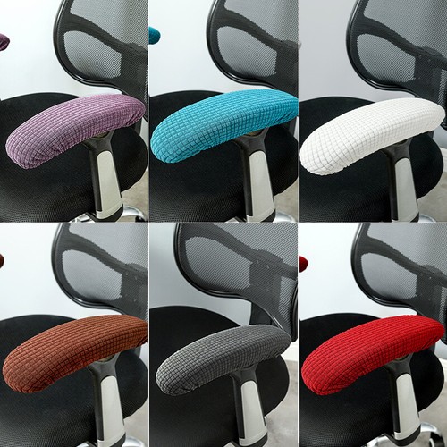 Removable Stretch Home Office Computer Chair Elbow Armrest Arm Rest Cover Case ↷ - Picture 8 of 22