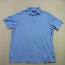 Polo Ralph Lauren Shirt Mens XL Short Sleeve Classic Fit Blue Lightweight