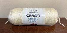 Brand New - Caron Simply Soft Yarn - 6 oz - Off White 9702