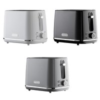 Daewoo Stirling 2 Slice Toaster 7 Browning Settings Reheat Defrost Self Centre