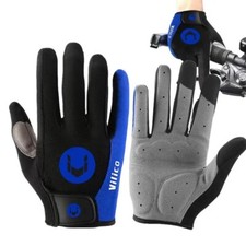 Cycling Anti-slip Full Finger Gloves MTB Bike Pad Anti-Shock Glove for Men Women