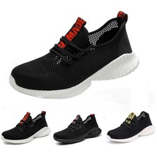 Arbeitsschuhe Leicht Stahlkappe Sicherheitsschuhe Sport Sneaker Herren Damen