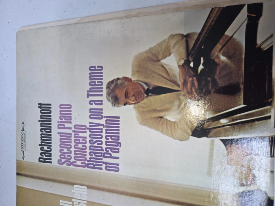 Gary Graffman Leonard Bernstein NY Philharmonic Rachmaninoff Second Piano Vinyl - Image 2 of 4