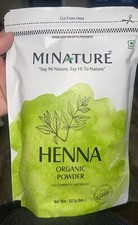 MiNature Henna Powder LAWSONIA INERMIS 100 Pure Mehandi Organic 227g 8oz