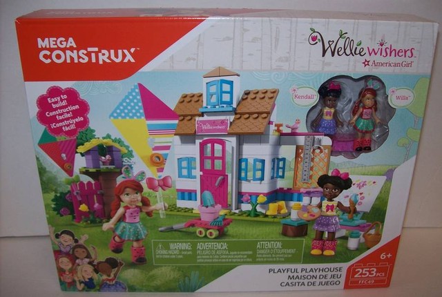 mega construx american girl wellie wishers