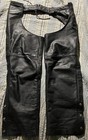 Milwaukee Leather Black Motorcycle Chaps XL