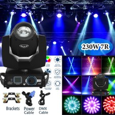 230W 7R Moving Head Spot Light Zoom Gobo Strobe Effect Party DJ Stage Lighting