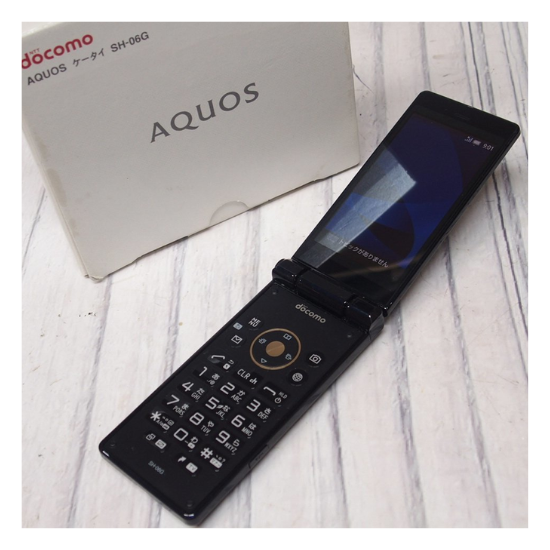 SHARP SH-06G AQUOS Android Mobile Flip Phone DOCOMO Unlocked Black