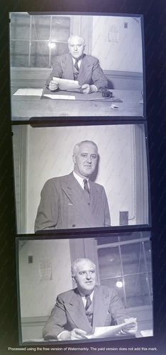 FAMOUS PHOTOGRAPHER 3 MAGISTRATE MAGUIRE NEGATIVE LOT SCARCE