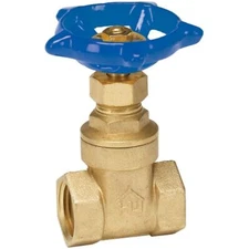 Homewerks, Brass, 170-2-34-34 No-Lead Gate Valve, x Female Thread, 3/4-Inch,