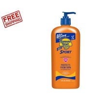 Family Size Sport Ultra Sunscreen SPF 50 - 12oz Lightweight Non-Greasy Lotion 1.57 per gallon