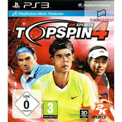 Top Spin 4 Sony PlayStation 3 Guter Zustand