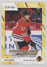 2023-24 O-Pee-Chee Marquee Rookie Yellow Border David Gust Dave Gust #545 2vh